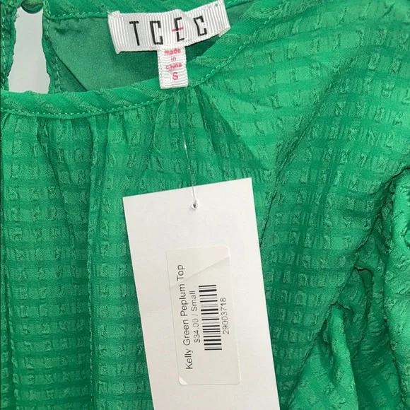 TCEC Green Women's Top Size S (NWT) - Picture 3 of 9